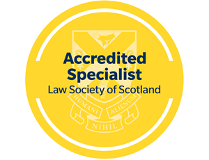Law Society of Scotland Accredited Personal Injury Specialist