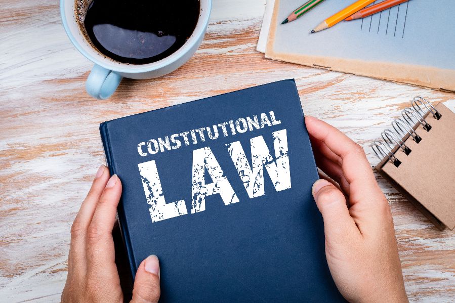 A book entitled Constitutional Law