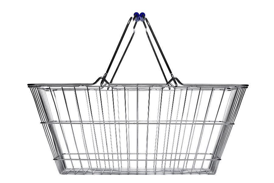 A shopping basket